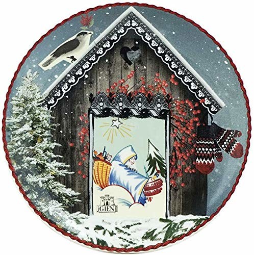 Coffret De 2 Assiettes Mignardises Noel Coffret De 2018